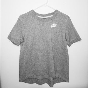 Grey Nike shirt